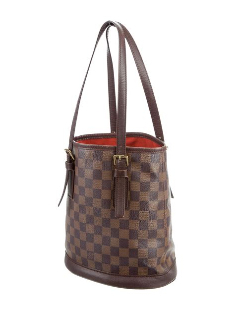 louis vuitton damier ebene marais bucket|Louis Vuitton Damier Ebene.